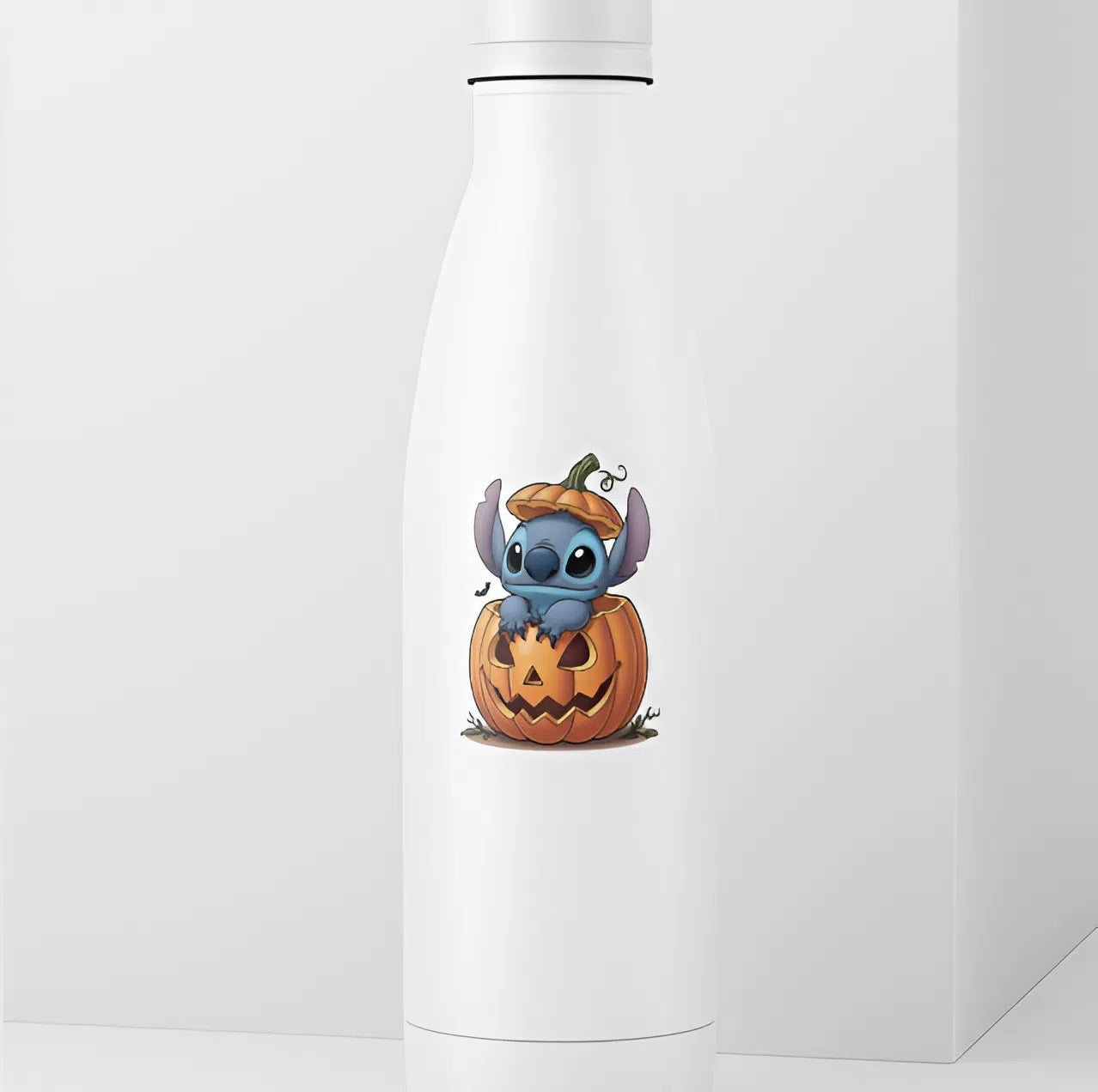 Stitch in Pumpkin Halloween Sticker | Lilo & Stitch Jack O Lantern Decal | Cute Spooky Alien Art | Disney Fan Vinyl | Fall Decor Gift |Ohana