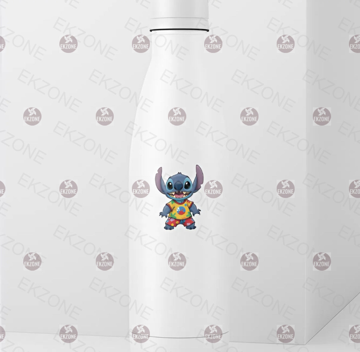 Stitch Hawaiian Outfit Sticker | Lilo & Stitch Disney Decal | Tropical Aloha Art | Cute Alien Vinyl | Summer Beach Fan Gift | Laptop Decal