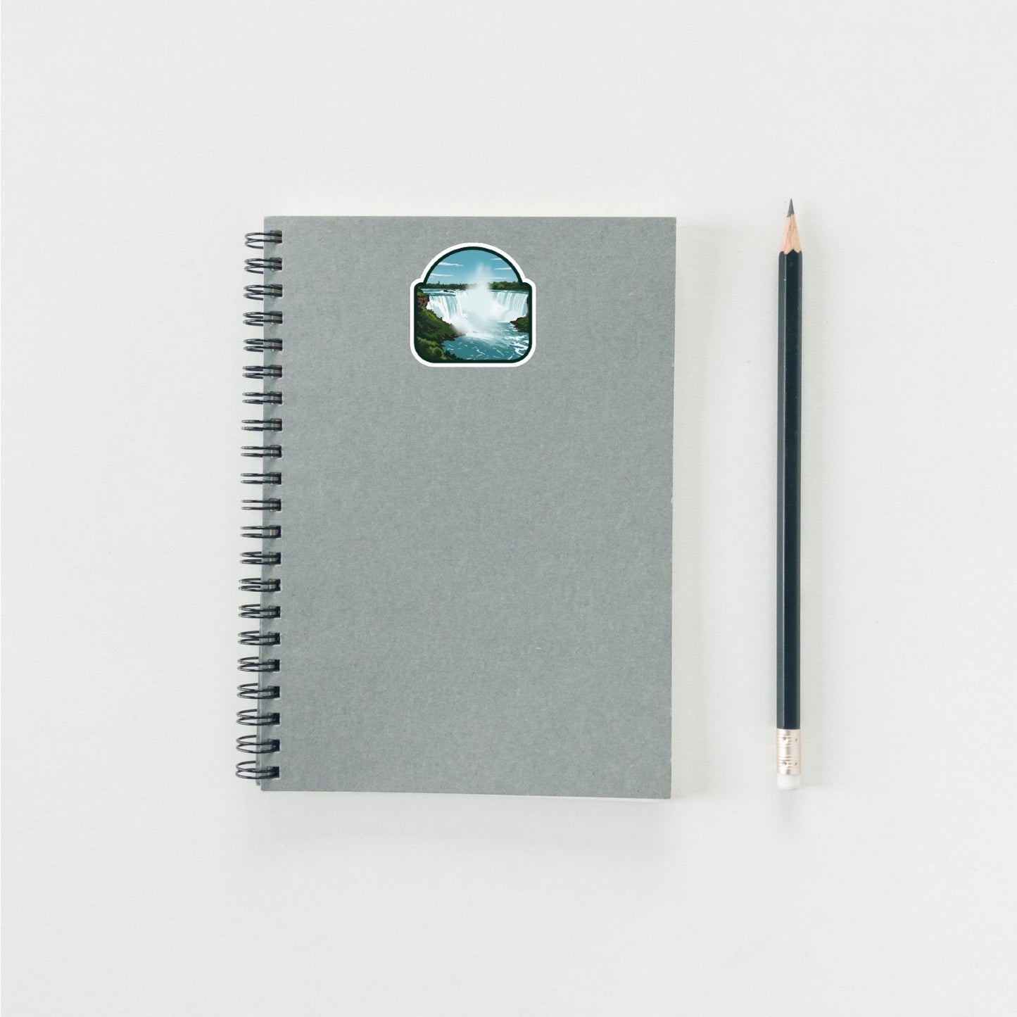 Niagara Falls Sticker | Travel Souvenir Decal | Waterfall Landscape Art | Canadian American Border Vinyl | Vacation Gift | Iconic Landmark