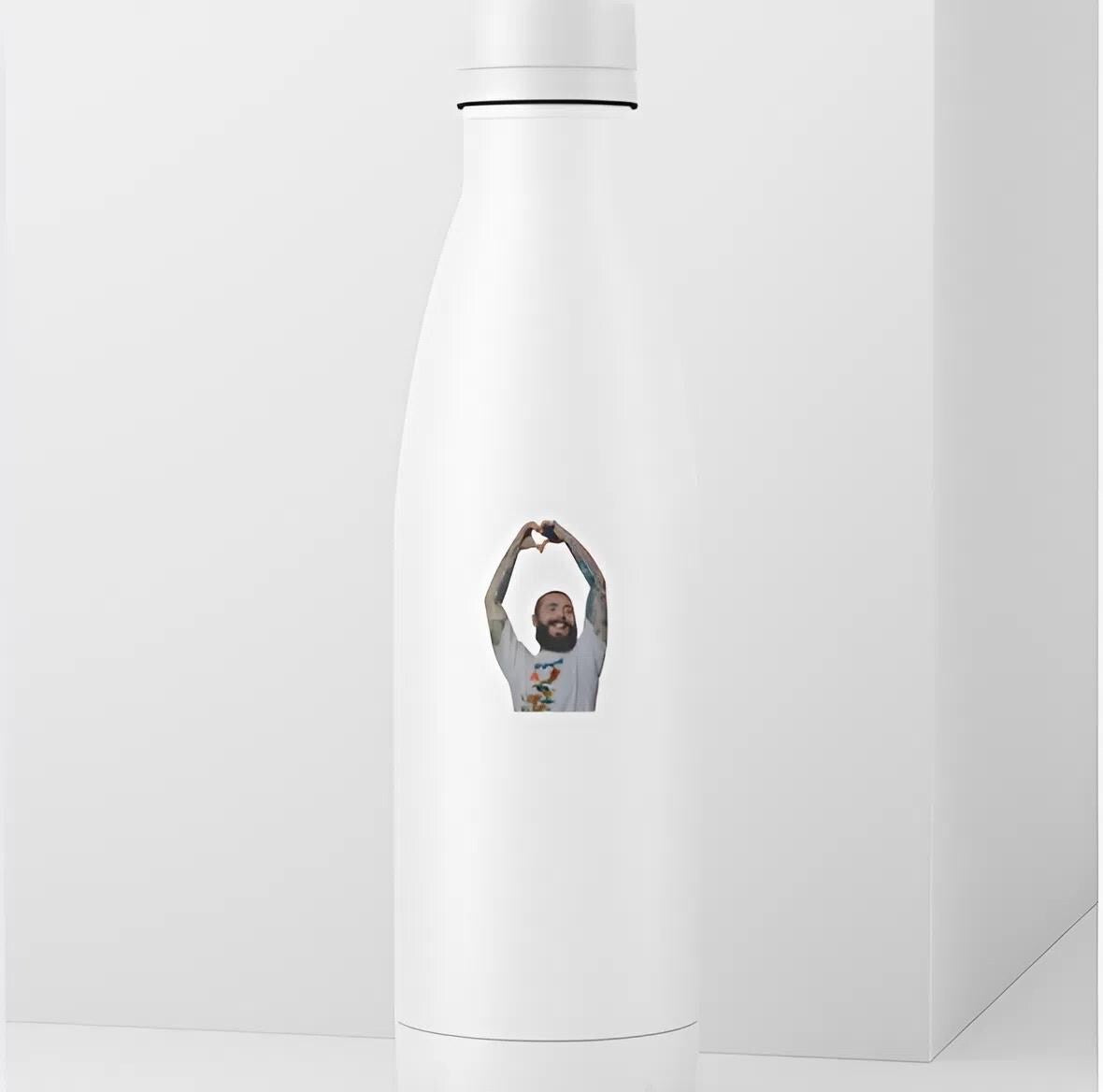 Post Malone Heart Hands Sticker | Posty Love Decal | Celebrity Fan Art | Music Lover Gift | Happy Pop Star Vinyl | Posty Fan Gift