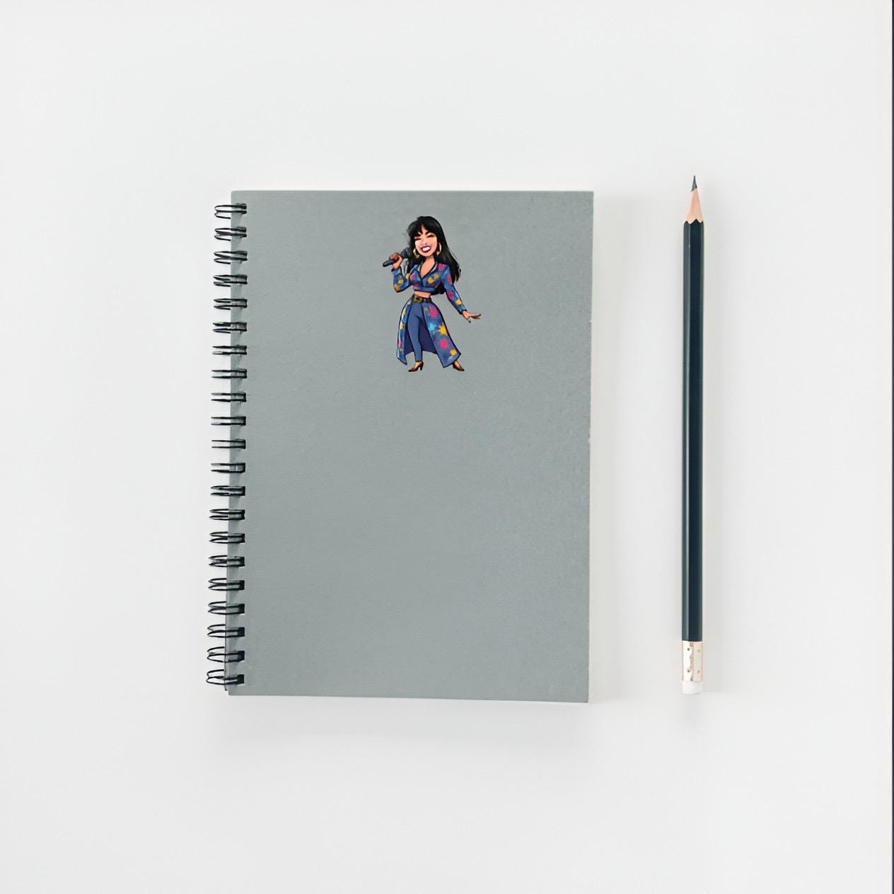 Holographic Selena Quintanilla Sticker | Dazzling Tejano Queen Decal | Shiny Iconic Star Outfit Art | Latin Music Legend Vinyl | Concert Fan