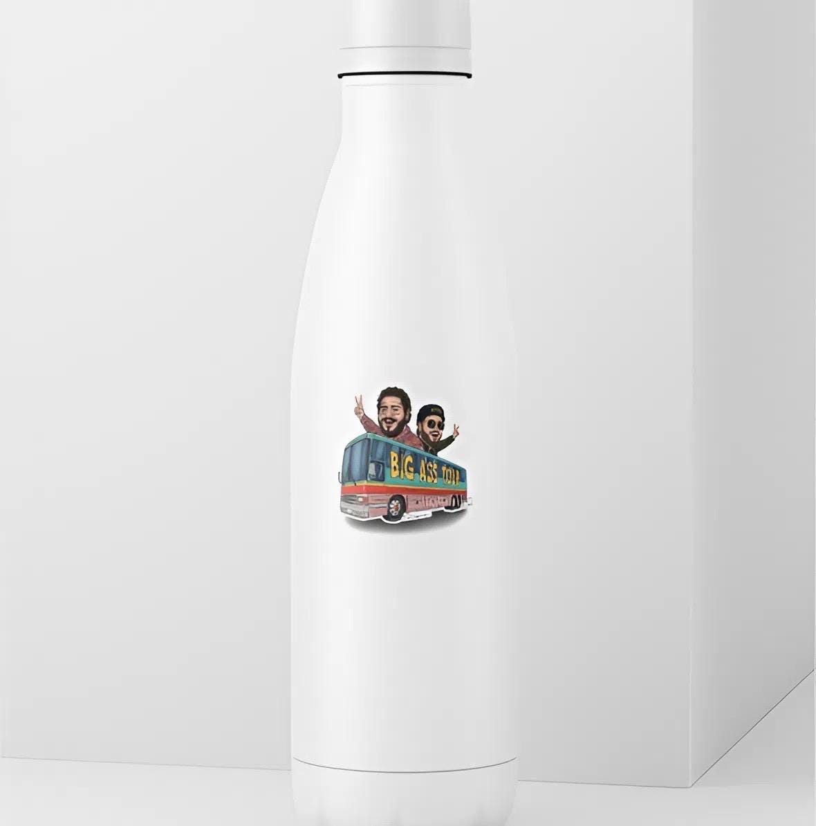 Post Malone Jelly Roll Tour Bus Sticker | "BIG ASS TOUR" Decal | Country Rap Concert Art | Music Fan Vinyl | Posty Jelly Roll Gift |