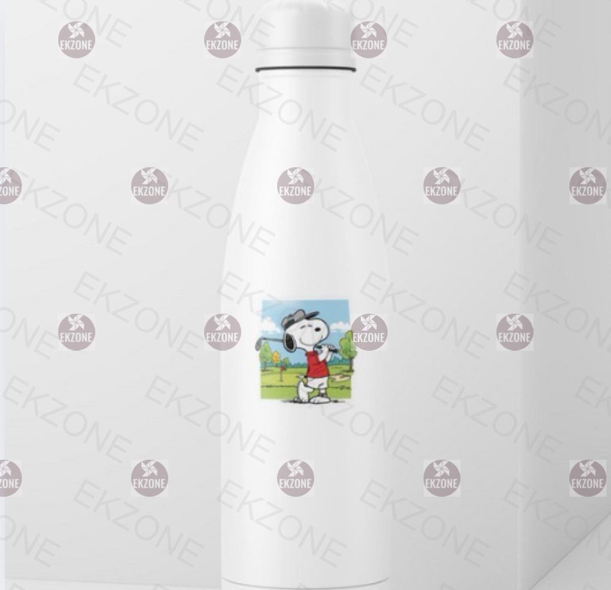 Snoopy Golfing Sticker | Peanuts Golf Decal | Cute Golfer Dog Art | Sports Fan Gift | Cartoon Golf Course Vinyl | Peanuts Lover Accessory