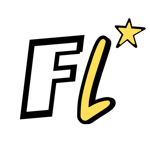 Funny Label logo - handmade vinyl stickers and custom tumblers shop