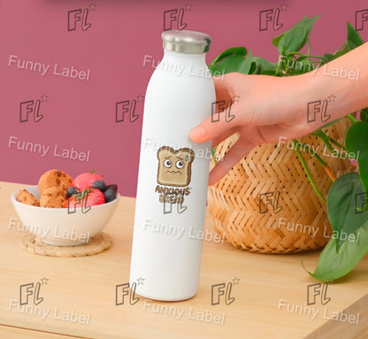 Anxious Bread Funny Mental Health Sticker