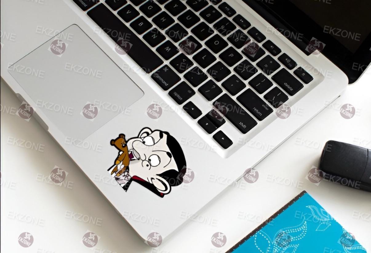 Mr. Bean Vampire Sticker | Funny Halloween Decal | Count Dracula Costume Art | Nostalgic TV Show Gift | Spooky Cute Vinyl | Fall Decor