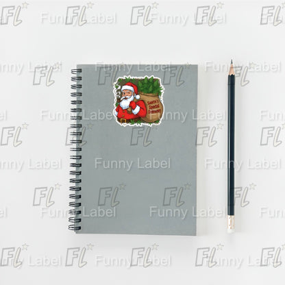 Santa's Special Delivery Sticker - 420 Holiday Edition