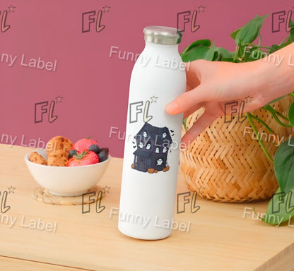 Haunted Manor Glow-in-the-Dark Cute Ghost Sticker