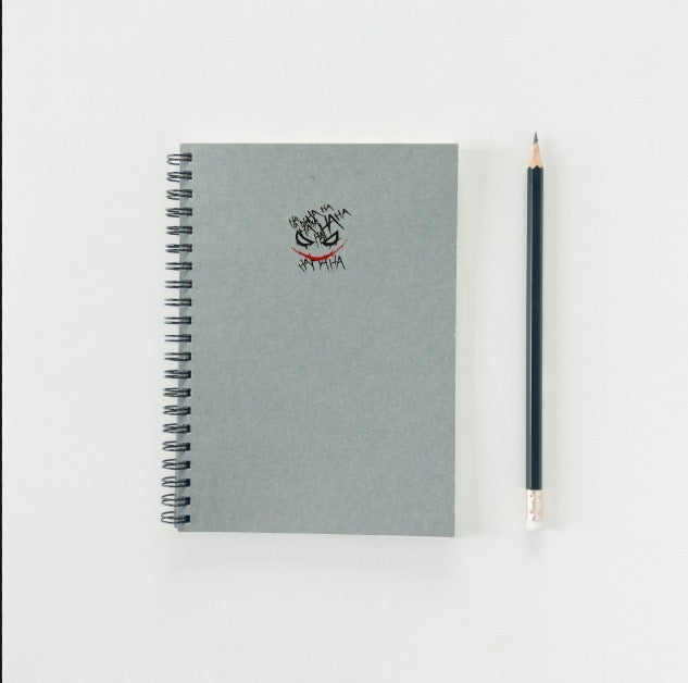 Glow in the Dark Joker Face Sticker | Ha- Ha-Ha Villain Decal | Batman Villain Art | Comic Book Fan Gift | UV Reactive Harlequin Laugh Vinyl