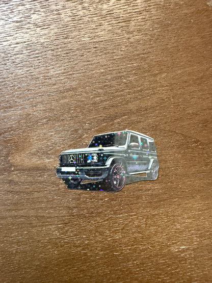 G Wagon Sticker Set | Mercedes Benz G Class Decals | Off Road Luxury SUV Art | G Wagon Lover Vinyl | Car Enthusiast Gift | Automotive Laptop