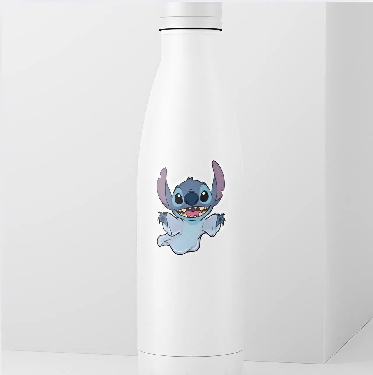 Glow in the Dark Stitch Ghost Sticker | Lilo & Stitch Halloween Decal | Cute Spooky Alien Art | Disney Fan Vinyl | UV Reactive Haunted Gift