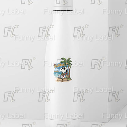 Snoopy Aloha Sticker - Hawaiian Vacation Peanuts Decal