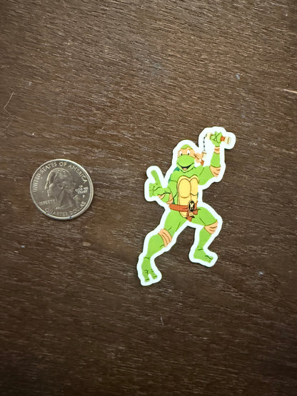 Teenage Mutant Ninja Turtles Sticker Pack | TMNT Decals | Ninja Turtles Gift | 90s Nostalgia Vinyl | Raphael Leonardo Donatello Michelangelo