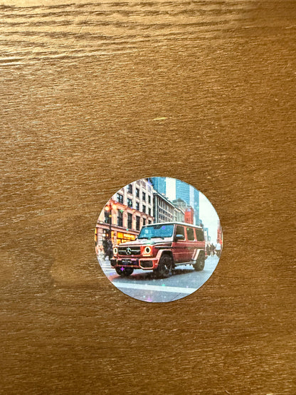 G Wagon Sticker Set | Mercedes Benz G Class Decals | Off Road Luxury SUV Art | G Wagon Lover Vinyl | Car Enthusiast Gift | Automotive Laptop