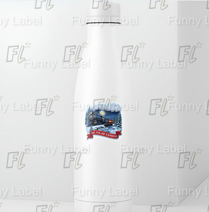 Polar Express Sticker – Magical Christmas Train Label for Gifts & Crafts