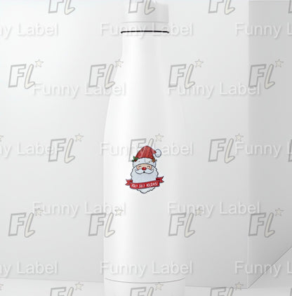 Holly Jolly Holidays Santa Sticker – Festive Christmas Label for Gifts & Decor