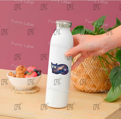 Cosmic Kitty Glow-in-the-Dark Galaxy Sticker