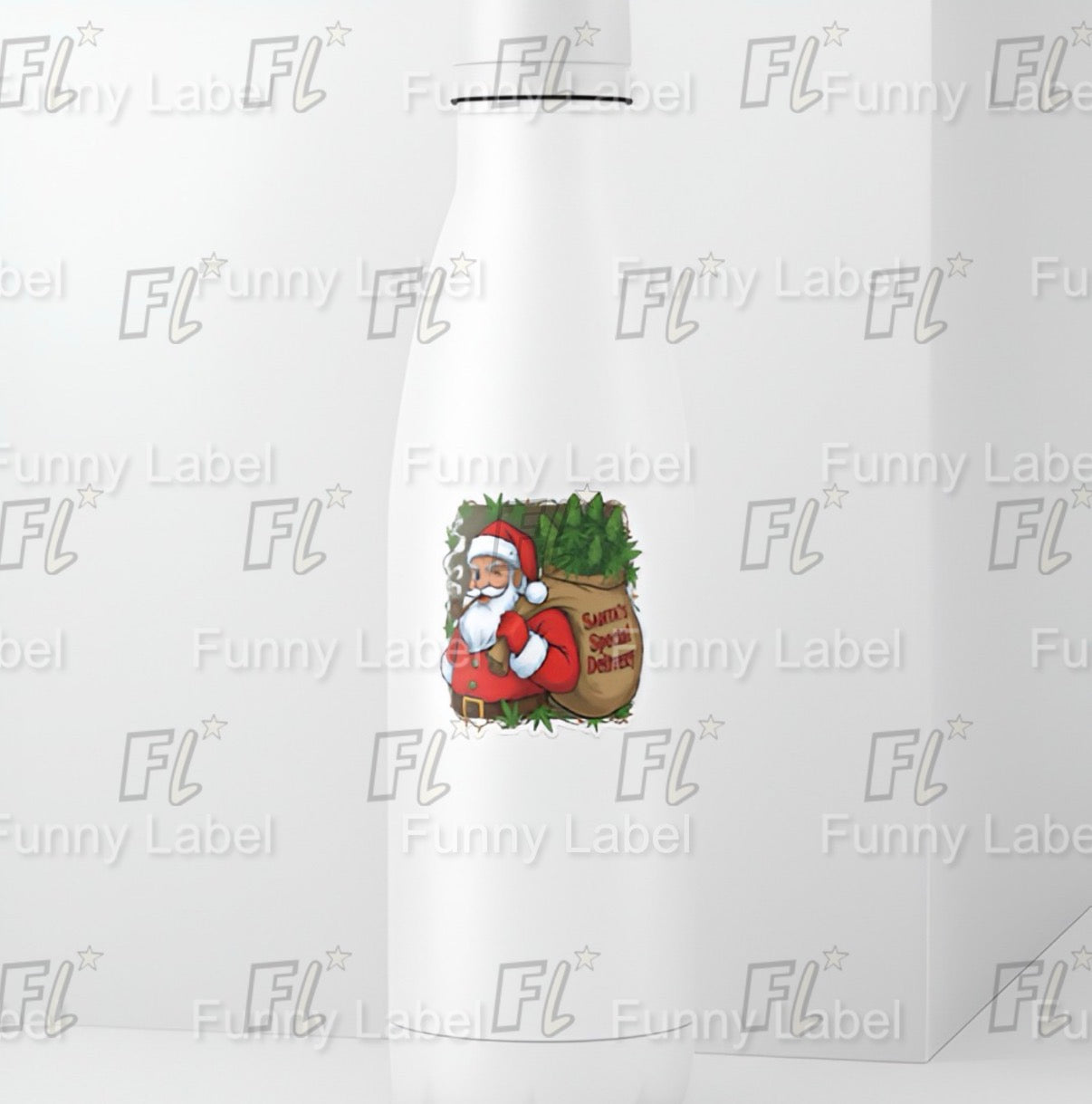 Santa's Special Delivery Sticker - 420 Holiday Edition