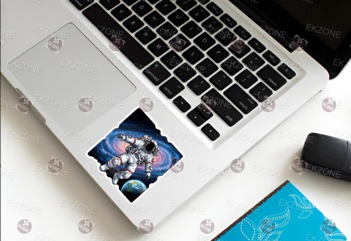 Astronaut Spaceman Sticker | Galaxy Nebula Decal | Sci-Fi Space Travel Art | Cosmic Exploration Vinyl | Astronomer Gift | Future Laptop