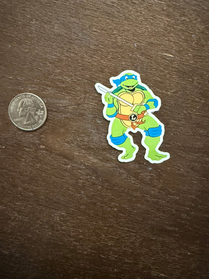 Teenage Mutant Ninja Turtles Sticker Pack | TMNT Decals | Ninja Turtles Gift | 90s Nostalgia Vinyl | Raphael Leonardo Donatello Michelangelo