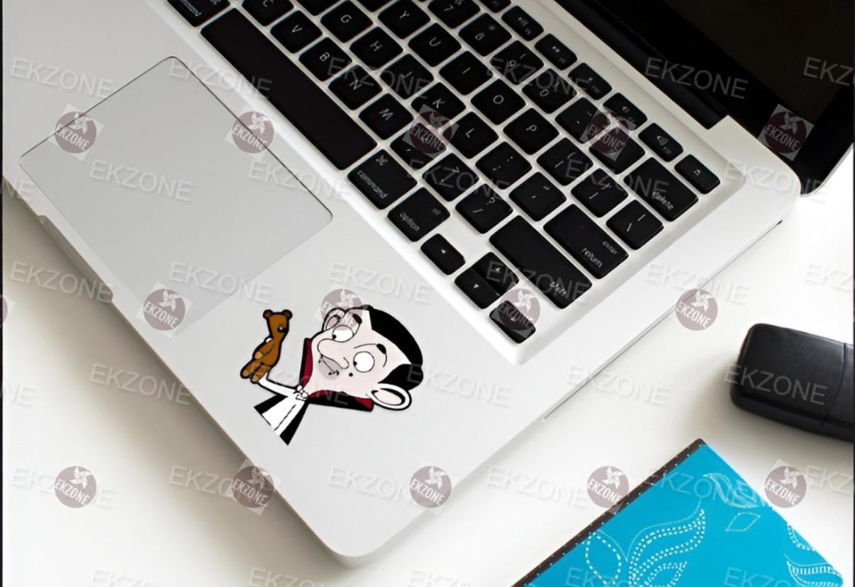 Mr. Bean Vampire Sticker | Funny Halloween Decal | Count Dracula Costume Art | Nostalgic TV Show Gift | Teddy Bear Spooky Vinyl | Fall Decor