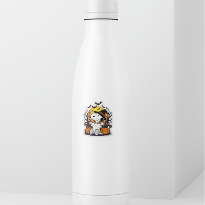 Snoopy Halloween Ghost Sticker | Peanuts Witch Hat Decal | Cute Pumpkin Art | Spooky Season Vinyl | Fall Decor Gift | Nostalgic Cartoon Bat