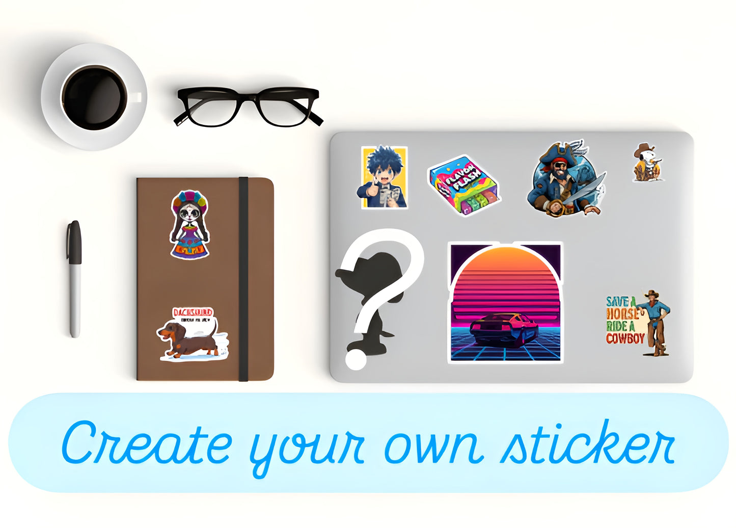 Custom Sticker - Personalized Vinyl Decal for Laptop, Water Bottle - Business Logo Stickers - Waterproof Custom Decal - Custom Photo Sticker