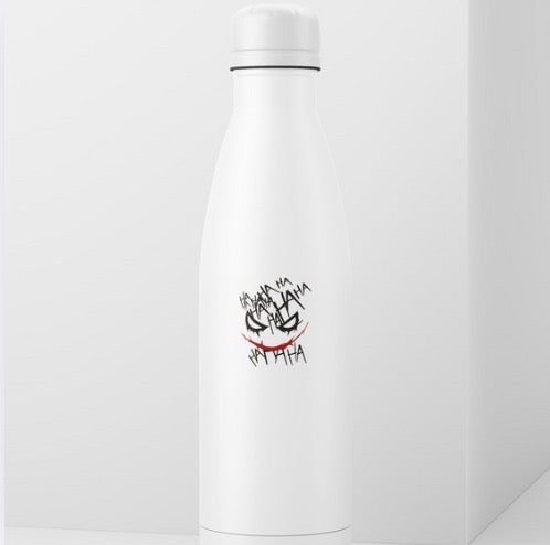 Glow in the Dark Joker Face Sticker | Ha- Ha-Ha Villain Decal | Batman Villain Art | Comic Book Fan Gift | UV Reactive Harlequin Laugh Vinyl