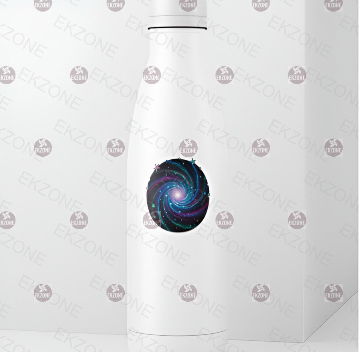 Glow in the Dark Galaxy Sticker | Psychedelic Space Decal | Celestial Cosmos Art | Luminous Star Vinyl | UV Reactive Universe Gift | Magical