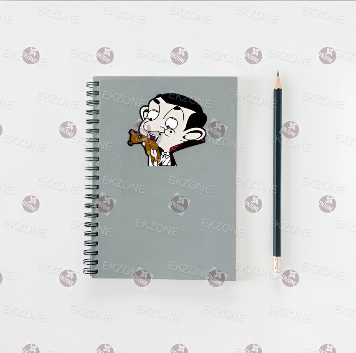 Mr. Bean Vampire Sticker | Funny Halloween Decal | Count Dracula Costume Art | Nostalgic TV Show Gift | Spooky Cute Vinyl | Fall Decor