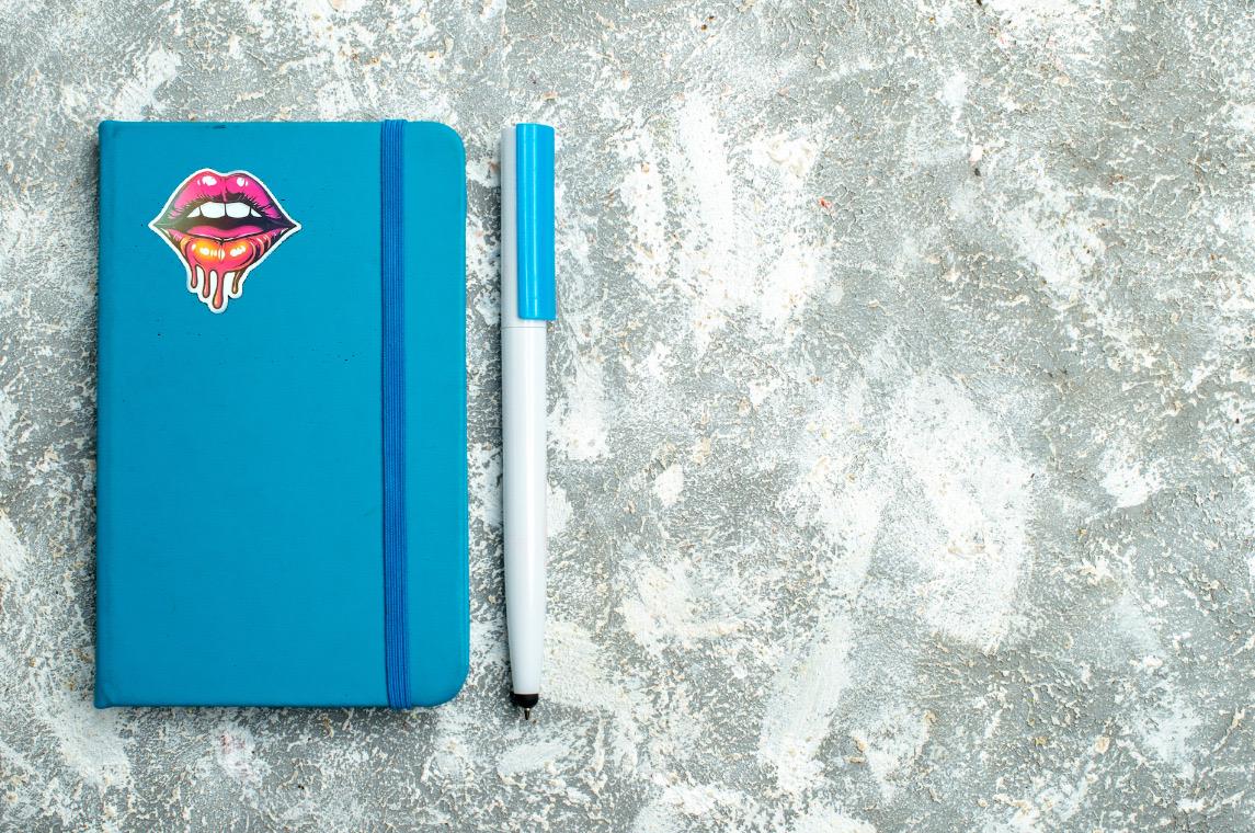 Holographic Dripping Lips Sticker | Pop Art Mouth Decal | Shiny Aesthetic Art | Psychedelic Drip Vinyl | Makeup Lover Gift | Bold Statement