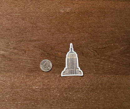 Empire State Building Sticker - NYC Landmark Decal - New York City Vinyl Sticker - NYC Sticker - NYC Decal for Laptop, Water Bottle, Phone