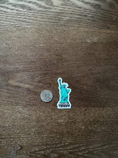 Statue of Liberty Sticker - NYC Landmark Decal -New York City Souvenir Vinyl Sticker-Symbol of Freedom Decal-NYC USA Patriotic Vinyl Sticker
