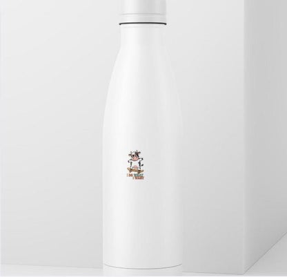 I Do What I Want Cow on Skateboard Sticker | Funny Animal Decal | Rebel Attitude Vinyl | Skater Cow Art | Humorous Laptop Sticker | Cute