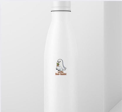 Little Boo-tanist Ghost & Cactus Sticker | Funny Plant Lover Decal | Cute Spooky Pun Vinyl | Halloween Kawaii Art | Succulent Gardener Gift