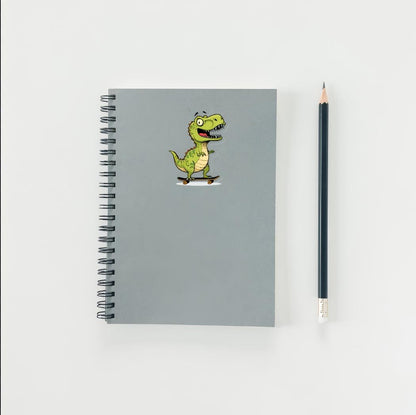 T-Rex Skateboarder Sticker | Funny Dinosaur Decal | Skater Dino Art | Tyrannosaurus Rex Vinyl | Unique Skater Gift | Cool Dino Laptop Decal