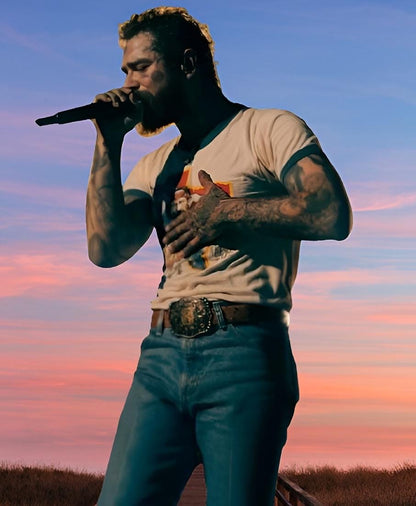 Post Malone Concert Sticker | Country Music Vibe Decal | Rapper Pop Star Art | Live Performance Vinyl | Posty Fan Gift | Posty Celebrity