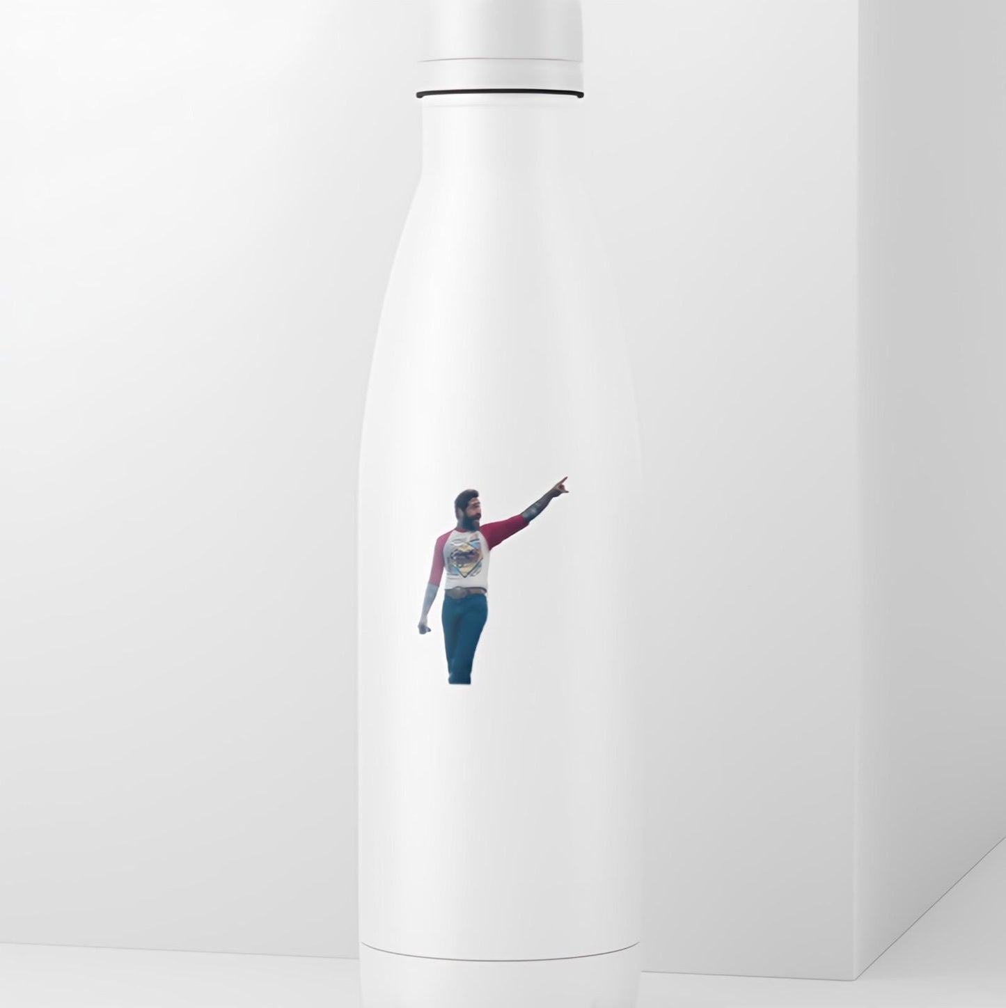 Post Malone Concert Sticker | Posty Fan Gift | Rapper Pop Star Art | Music Fan Gift | Posty Pointing Vinyl | Posty Rock Star | Celebrity