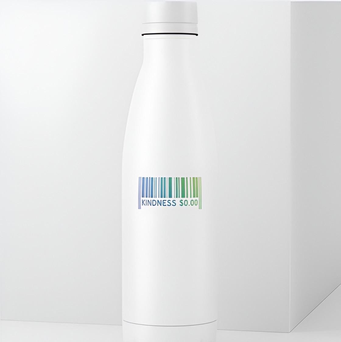 Kindness 0.00 Barcode Sticker | Positive Message Decal | Affordable Kindness Art | Pay It Forward Vinyl | Motivational Laptop Sticker