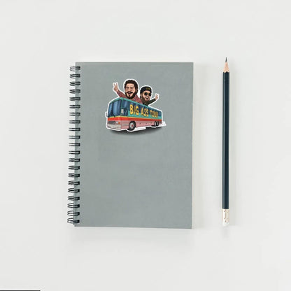 Post Malone Jelly Roll Tour Bus Sticker | "BIG ASS TOUR" Decal | Country Rap Concert Art | Music Fan Vinyl | Posty Jelly Roll Gift |
