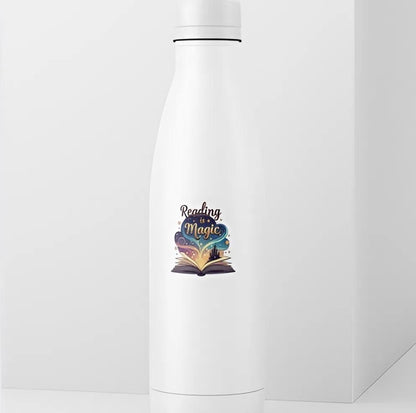 Reading is Magic Castle Book Sticker | Fantasy Reader Decal | Enchanted Library Art | Fairytale Vinyl | Bookworm Gift | Magical Kingdom