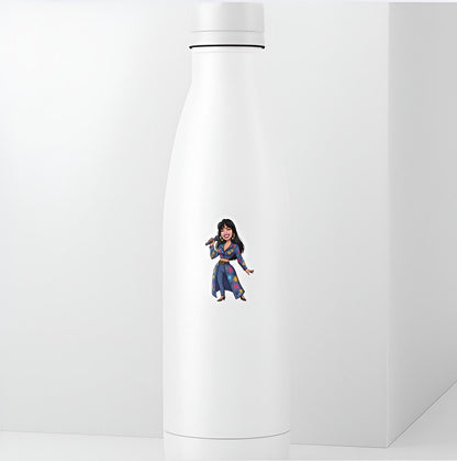 Holographic Selena Quintanilla Sticker | Dazzling Tejano Queen Decal | Shiny Iconic Star Outfit Art | Latin Music Legend Vinyl | Concert Fan