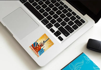 Victory Will Be Ours! Soviet WWII Sticker | Russian Propaganda Poster Decal | Historical Art | Cold War Era Vinyl | Allied Forces | Unique