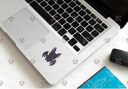 Cute Bat Sticker | Kawaii Animal Decal | Spooky Cute Art | Halloween Bat Vinyl | Adorable Bat Lover Gift | Creepy Cute Laptop Sticker