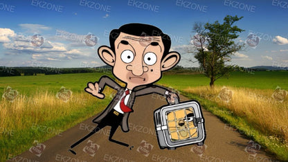 Mr. Bean Sticker