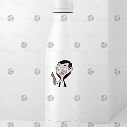 Mr. Bean Vampire Sticker | Funny Halloween Decal | Count Dracula Costume Art | Nostalgic TV Show Gift | Teddy Bear Spooky Vinyl | Fall Decor