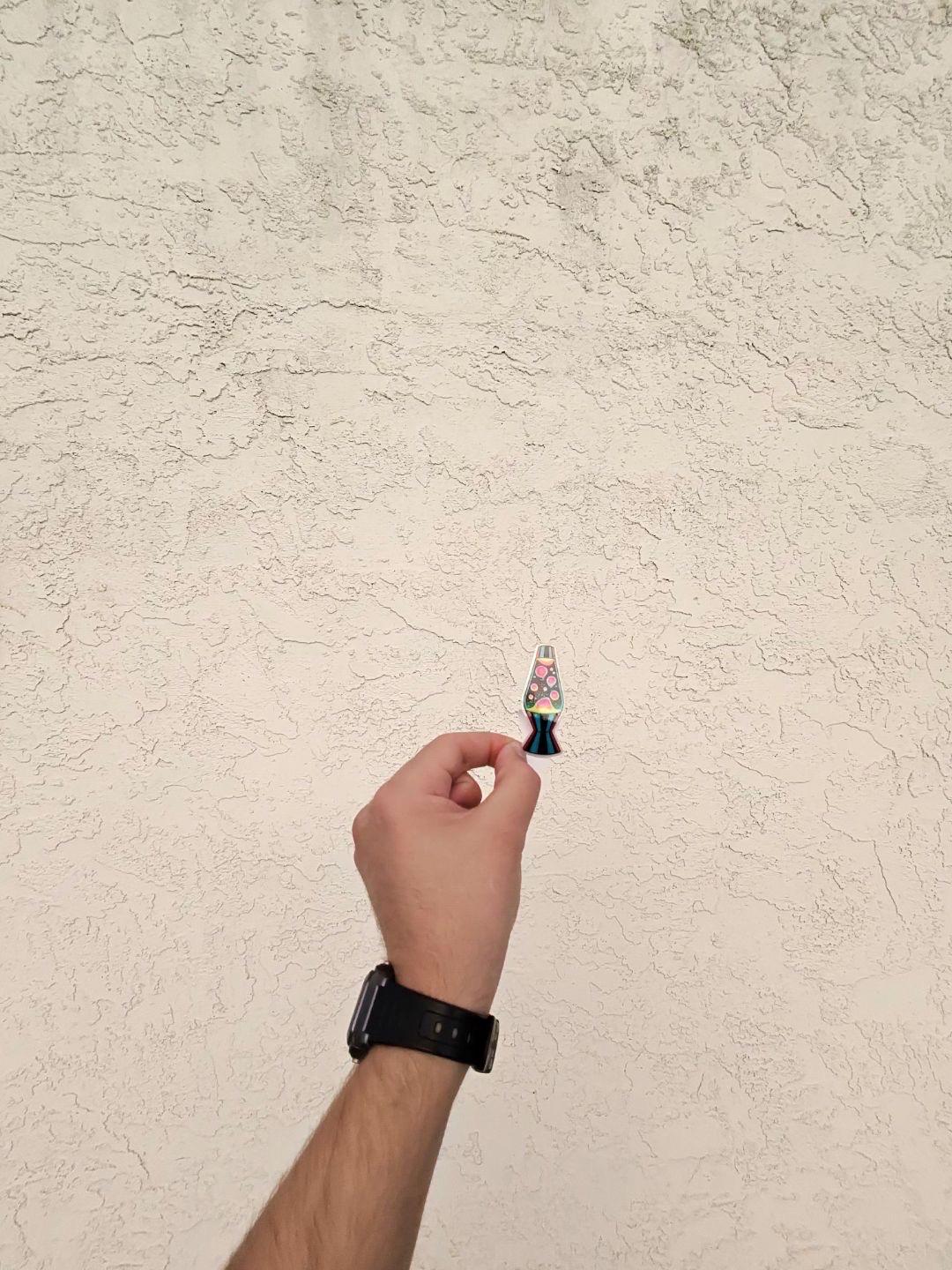 Transparent Lava Lamp Sticker | Psychedelic Retro Decal | Clear Vinyl Groovy Art | 90s Nostalgia | Liquid Motion Lamp Gift | Hippie Vibes