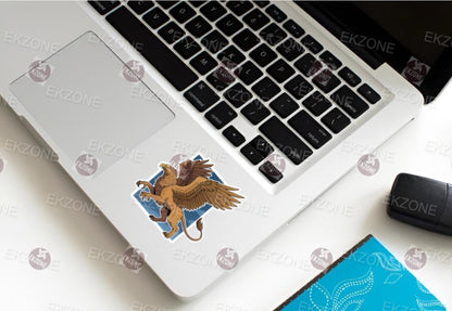 Griffin Mythical Creature Sticker | Fantasy Gryphon Decal | Winged Lion Eagle Art | D&D RPG Vinyl | Adventure Animal Gift | Legendary Beast