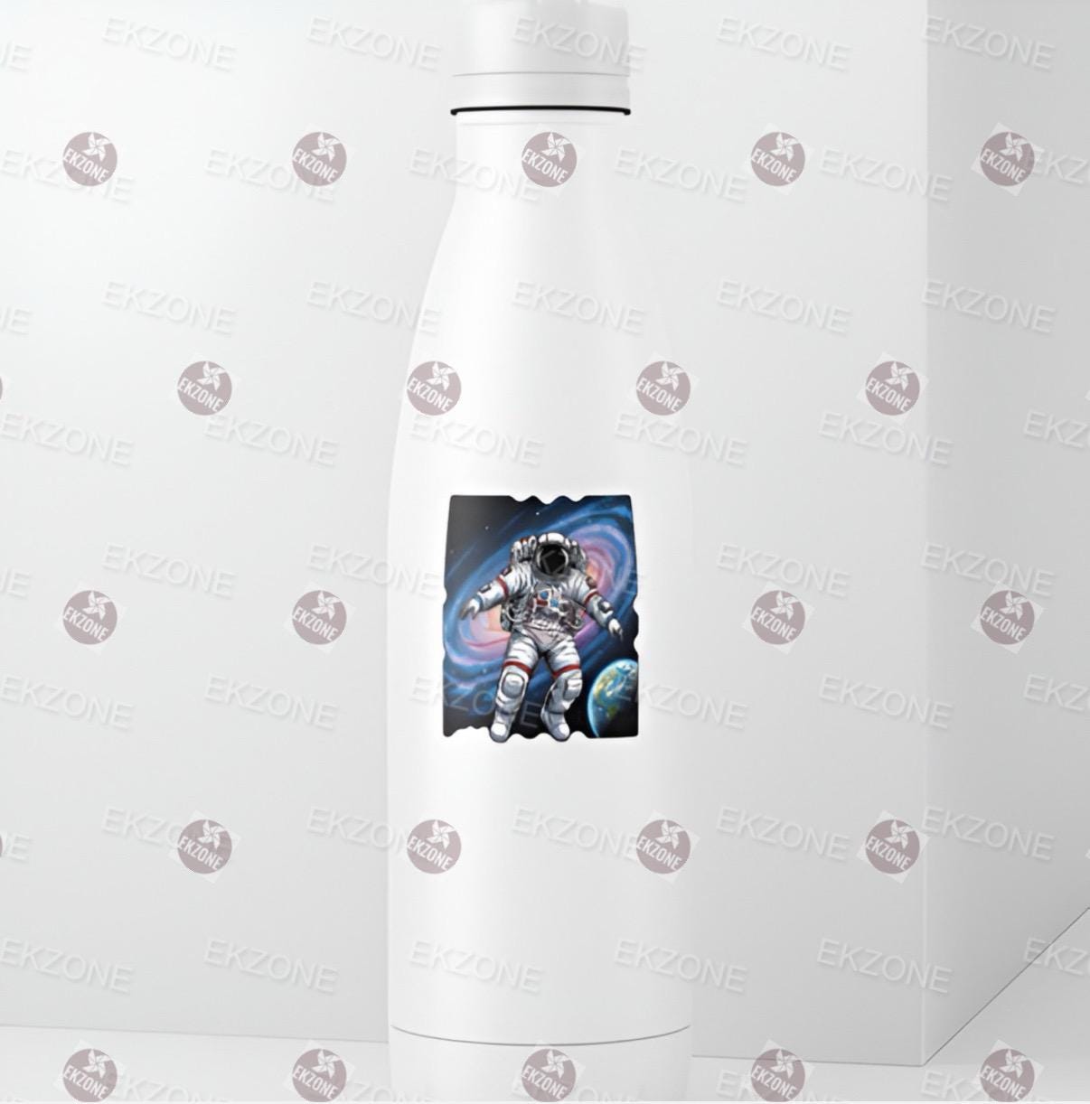 Astronaut Spaceman Sticker | Galaxy Nebula Decal | Sci-Fi Space Travel Art | Cosmic Exploration Vinyl | Astronomer Gift | Future Laptop