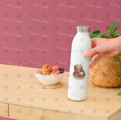 Booked For The Weekend Sticker - Funny Reading Pun - Cozy Bear Decal - Book Lover Gift - Librarian Laptop Sticker - Waterproof Vinyl